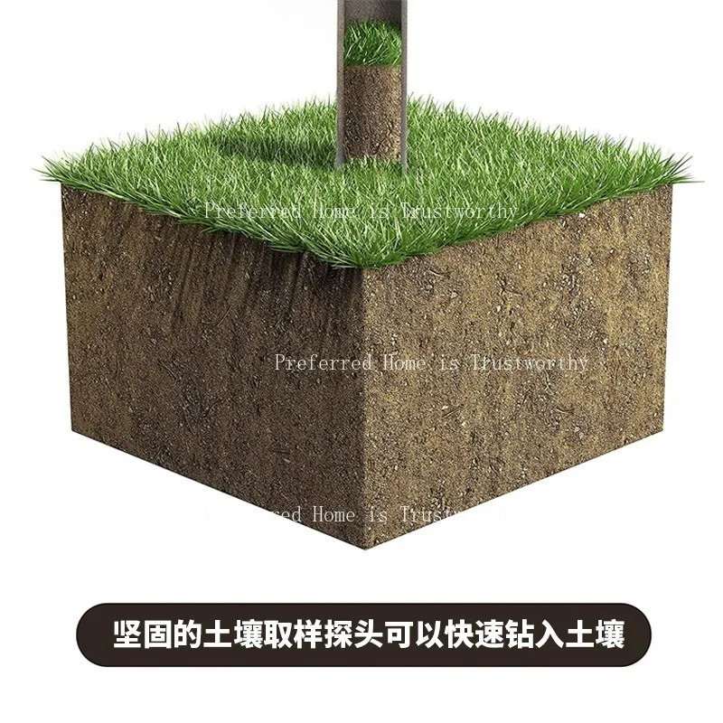 

304 Stainless Steel Soil Sampler Lawn Maintenance Garden Tool