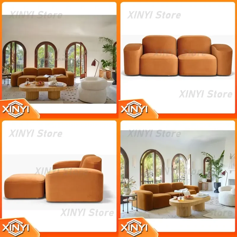 High-Quality Modular Living Room Sofa Set for Apartment and Hotel Use