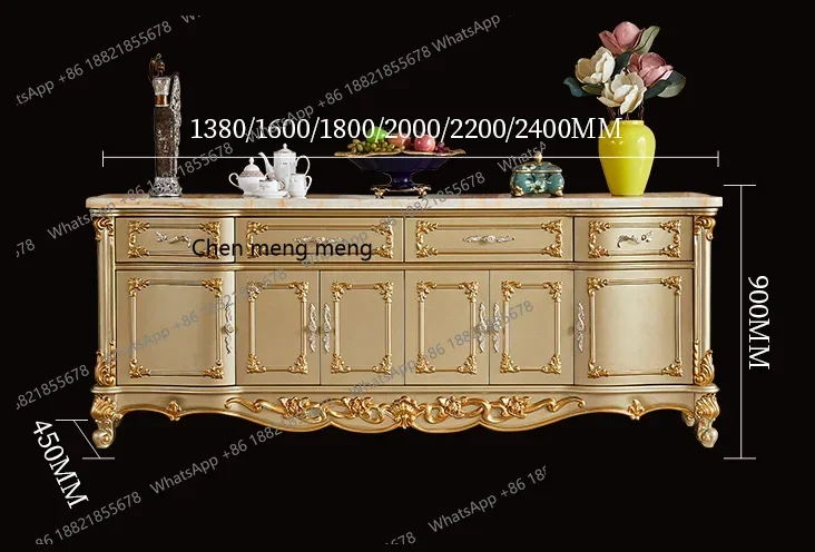 D182Classic Living Room Furniture Antique Furniture Side Cabinet Living Room Cabinet Kitchen Wood Cabinets Sideboard For Plate