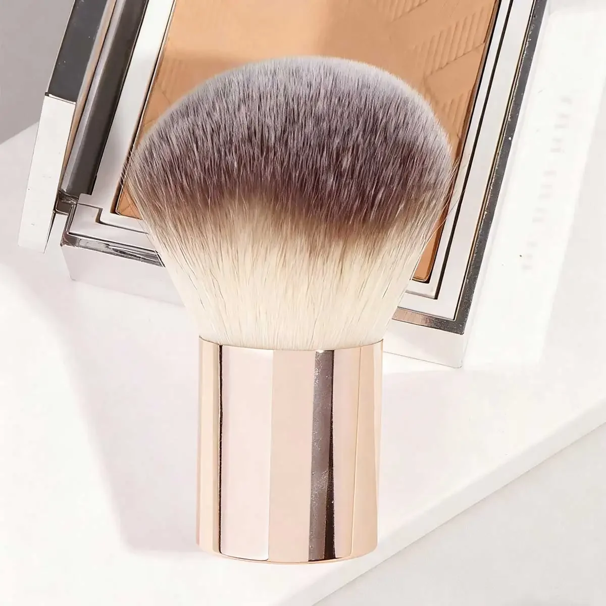 1 قطعة فرش ماكياج مقبض قصير لفرشاة البودرة فرشاة أحمر الخدود فرش الأظافر للنساء الفتيات فرش السفر المحمولة #4