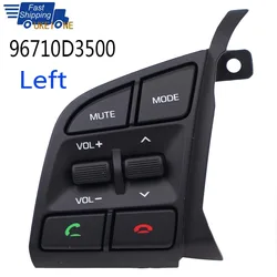 Left Steering wheel buttons Remote Control Switch Bluetooth Music for Tucson 2016+ TL 96710D35004X 96710-D3500 Automotive parts