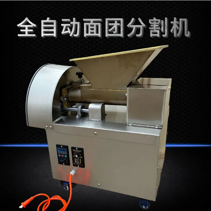 ماكينة تقسيم الخبز على البخار الأوتوماتيكية بقوة 220 فولت، ماكينة تقطيع العجين التجارية من الفولاذ المقاوم للصدأ بقدرة 800 وات #1