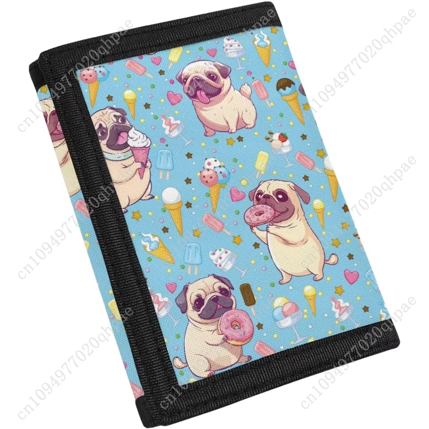 INSTANTARTS Child Wallet Golden Fire Basketball Trifold Wallets Coin Purse for Tollder Kids Boys Flame Ball Moneybag Organizer f