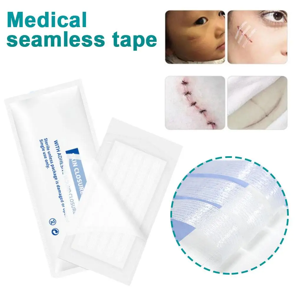 Seam-Free Tape Medical Pull-Free Seam-Free Tape Wound Wound Dressing Closed Breathable Skin Suture Repair L3R4