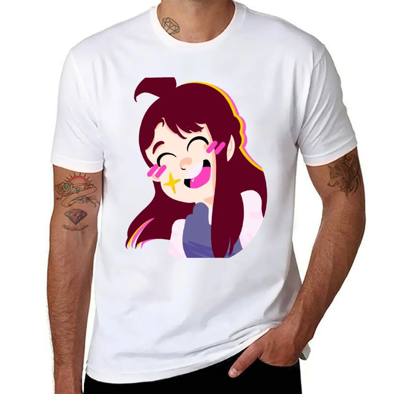 

shirt t Witch cotton man heavy graphic Stylised t shirt Akko Academia man T-Shirt Little