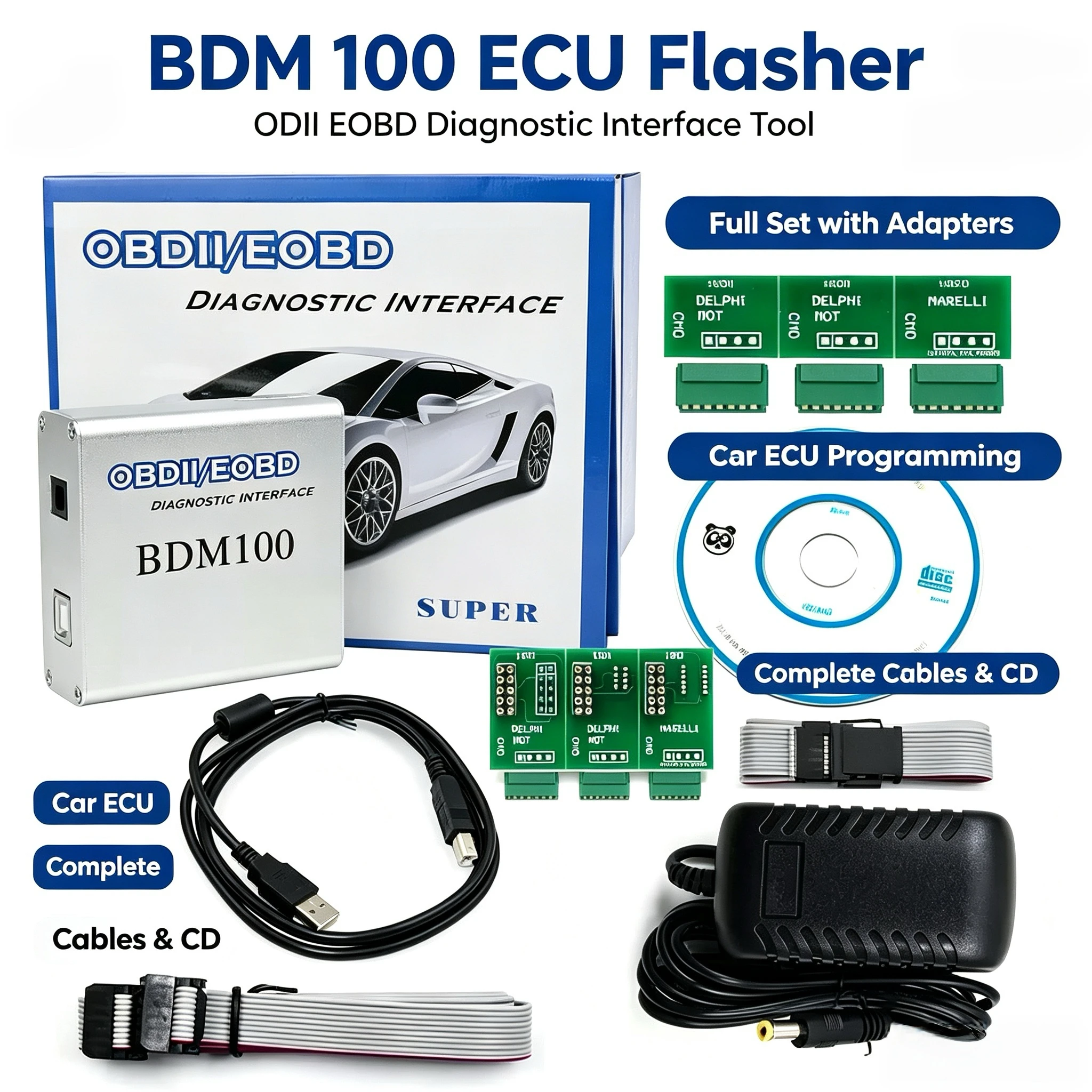 BDM100 ECU Programmer Chip Tuning Auto Read Write Tool