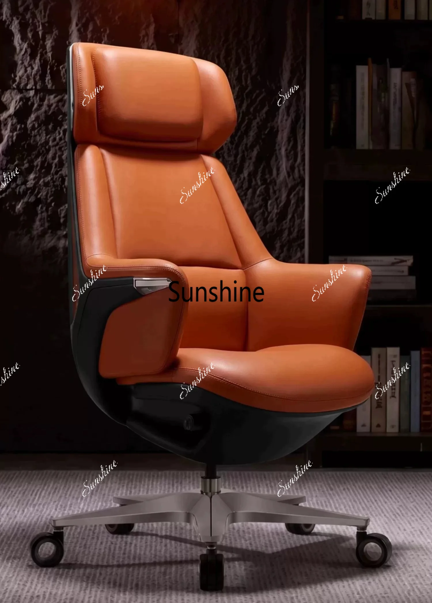 Comfortable and sedentary president chair lunch break swivel chair office chair