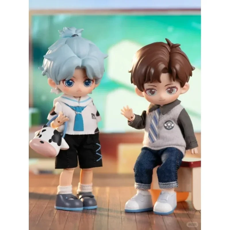 

PEETSOON Male Classmate Series Blind Box Mystery Box 1/12 Bjd Obtisu1 Dolls Kawaii Cute Action Anime Figure Toys Gift