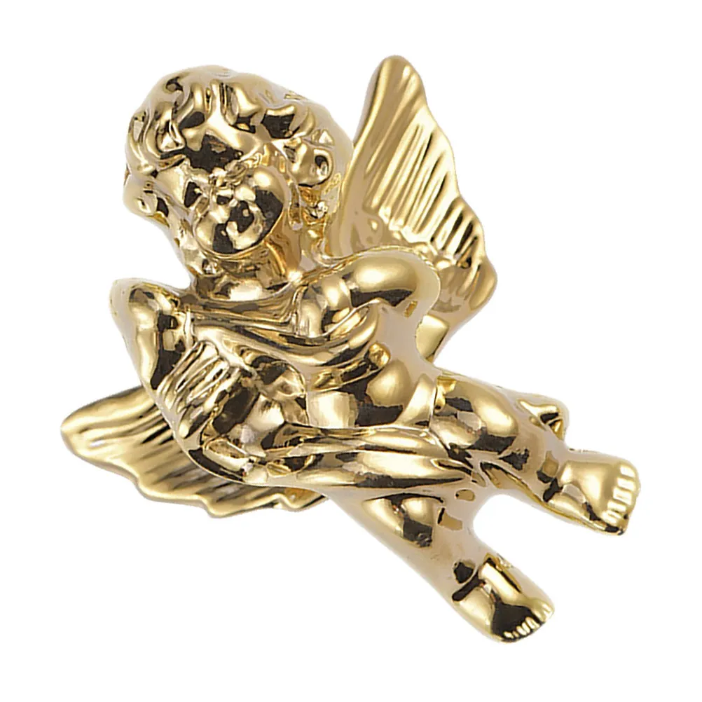 

Латунные ручки-кнопки «Купидон» для выдвижных ящиков, левые ручки для кухонной мебели, фурнитура для комодов, набор металлических ручек-кнопок