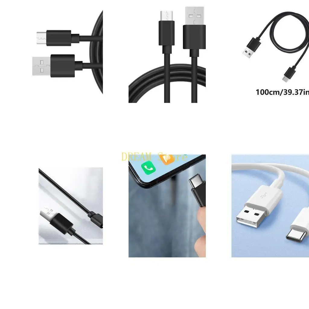5V 1A/2A USB to USB C Cable Type C to USB Cable Fast Charging Cable for S24 S23 S22 S20 S21 S10E best sale