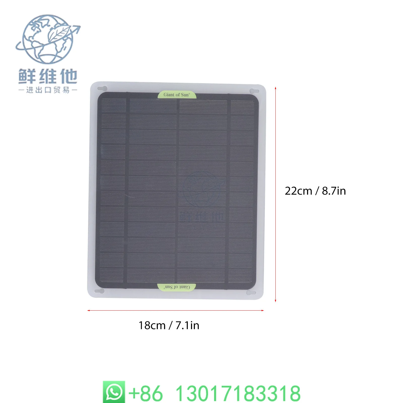 

20W Monocrystalline Solar Panel Heater Fan Warm Air Dry Heating for Car Pet House Winter Using