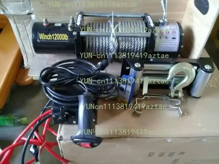 48V 60V Vehicle Mount Electric Winch Mini Electric Hoist Crane for Electric Tricycle