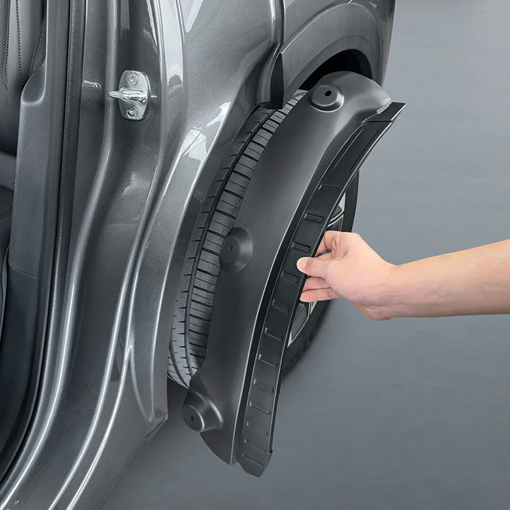 

2 Pcs For Geely EX5 Galaxy E5 2024 2025 2026 Rear Wheel Lining Mudguard ABS Interior Modification Product Enhance Protection