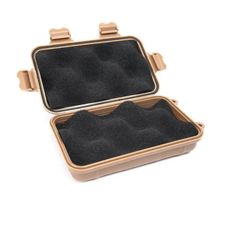 Outdoor Plastic Waterproof Airtight Survival Case Container Wild Camping Box Survival Box Travel Storage Tools Outdoor Stor