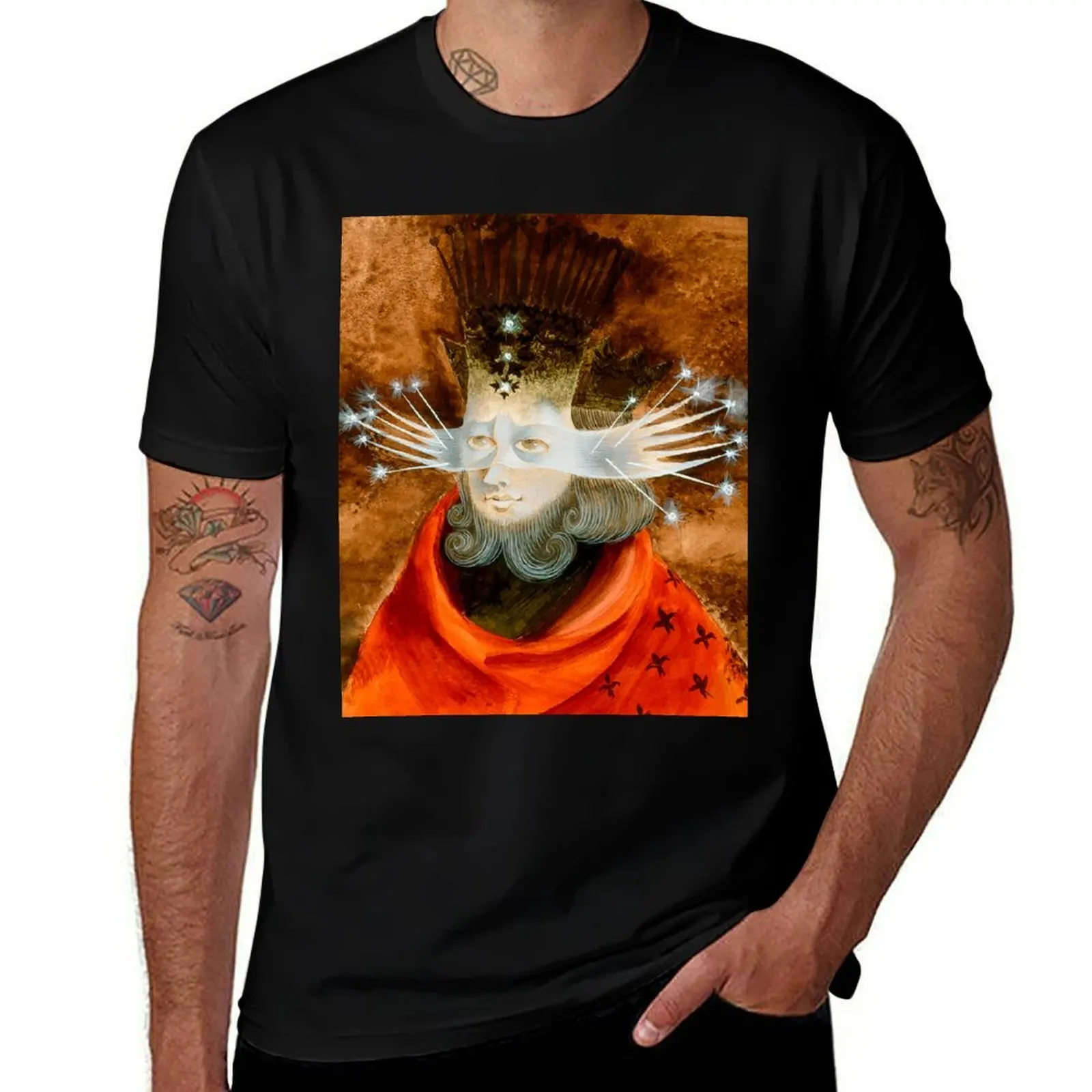 

The King, by Remedios Varo T-Shirt cotton t shirt pack men t shirt cotton 100% T-Shirt