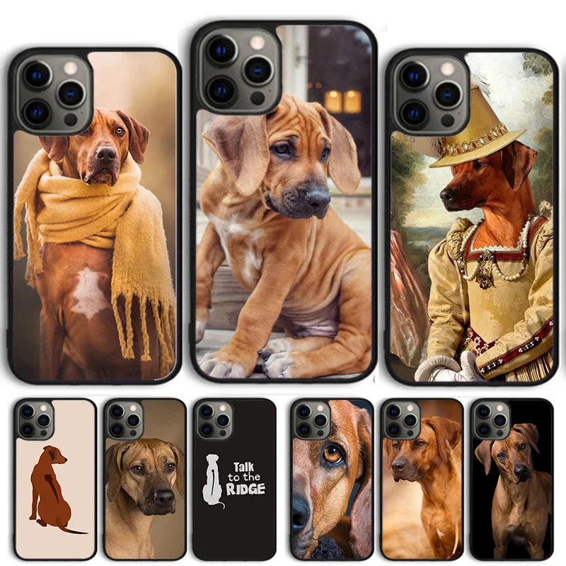 Rhodesian Ridgeback Dog Phone Case For iPhone 14 15 16 13 12 Mini Max Cover For Apple 11 Pro Max 6S 8 7 Plus SE2020 Coque