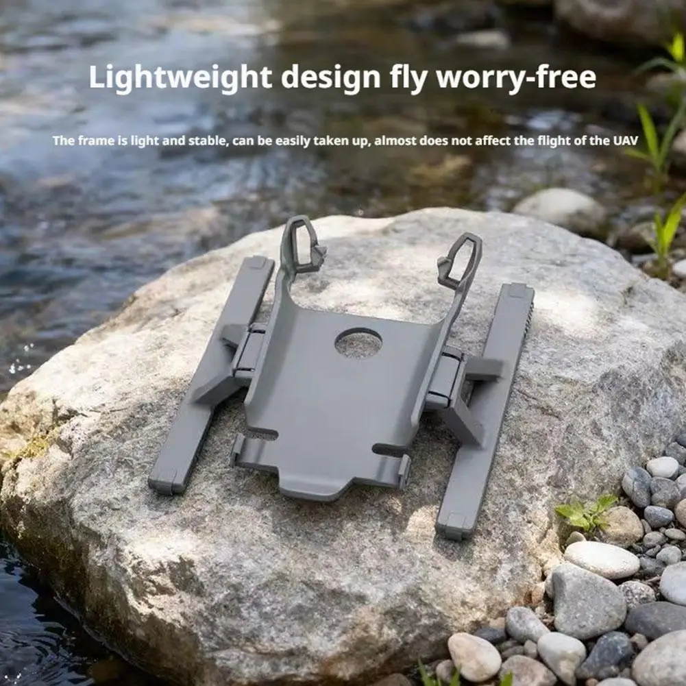 Drone-accessoires Grijs opvouwbaar landingsgestel voor Dji Mini5 Pro In hoogte verstelbare standaard om het lichaam tegen krassen te beschermen