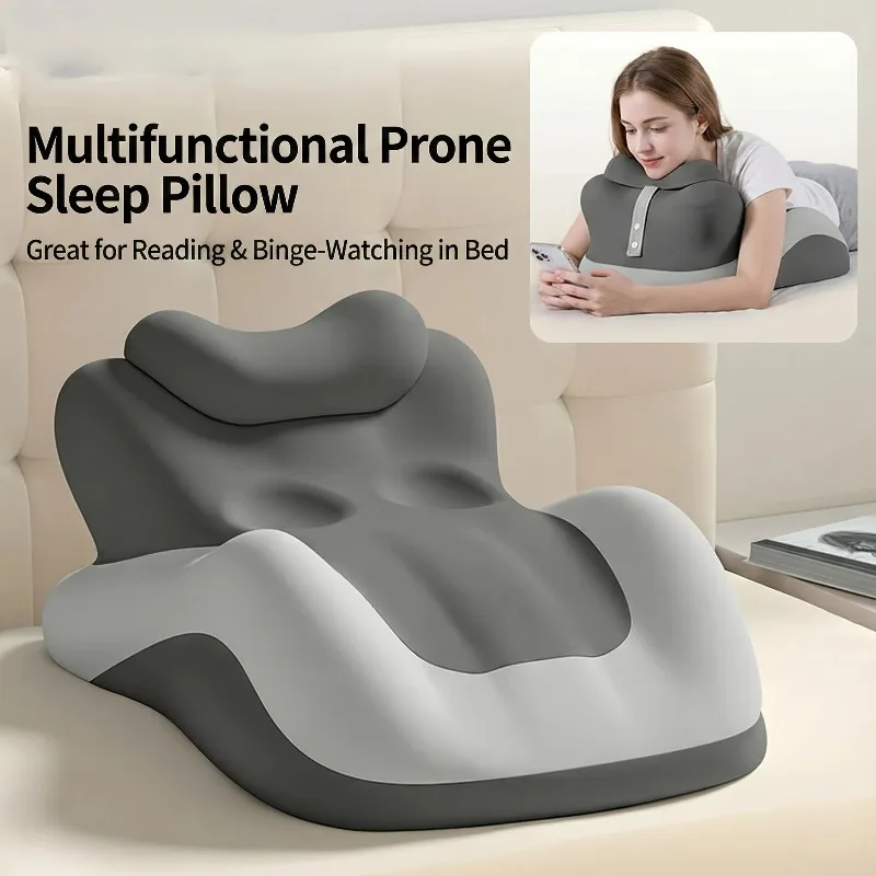 Bed Headrest Pillow for Reading in Bed Back Support Cushion for Sofa Bedroom Multifunctional Neck Waist Leg Pillow