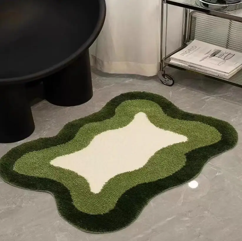 

Irregular Art Abstract Cozy Bedroom Carpet Modern Home Decoration Aesthetics Girls Room Balcony Rugs Coffee Table Mat Tapete