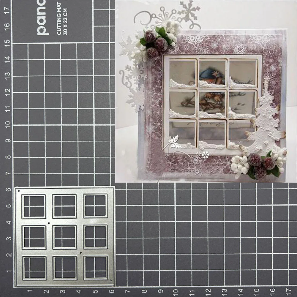 Window Metal Cutting Dies DIY make Decorating Scrapbook Paper Card photo album Embossing workmanship