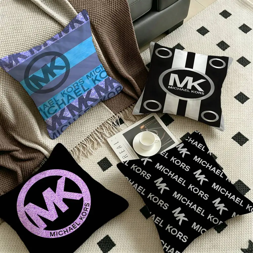 M-Michaels-Fashion-Kors Pillow Gifts Home Office Furnishings Bedroom Sofa Car Cushion Cover Case 45x45cm