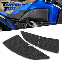 Tenere700 almofada do tanque adesivo para yamaha tenere 700 mundo raid t700 t7 2022 motocicleta antiderrapante lado combustível tankpad adesivos