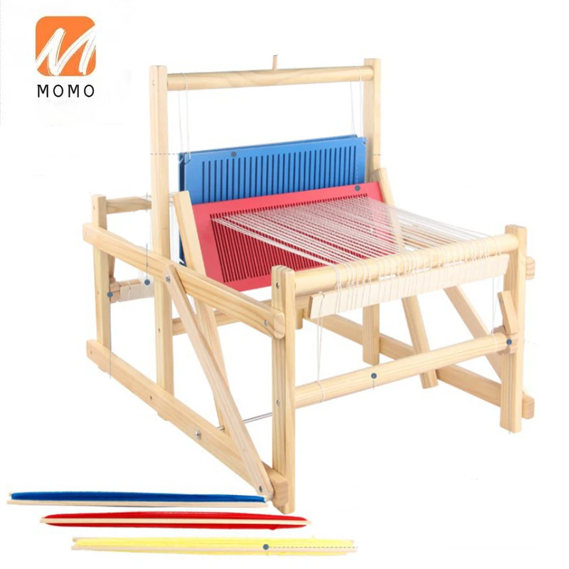 DIY weave knitting wool machine parent-child interactive toy wooden loom