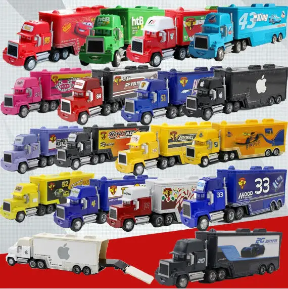 Movilización de coches de venta caliente: camiones de contenedores del tío Mai, coches de juguete para niños, ornamentos de modelo, coches de carreras