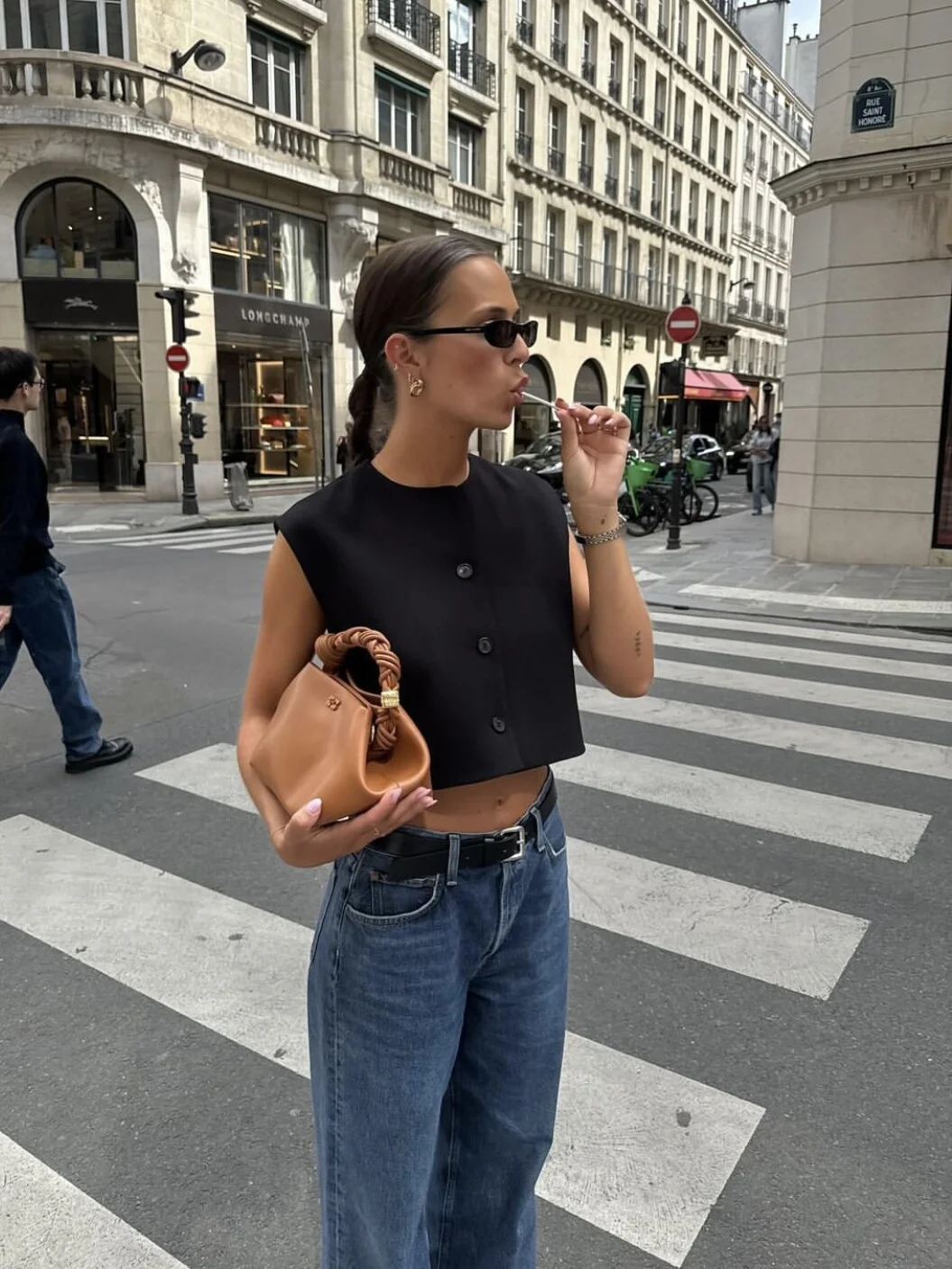 ZHAOLIN Minimalist Style Sleeveless Pure Color Vest Top Quality Early Autumn New Model Versatile Loose Fit Button Design