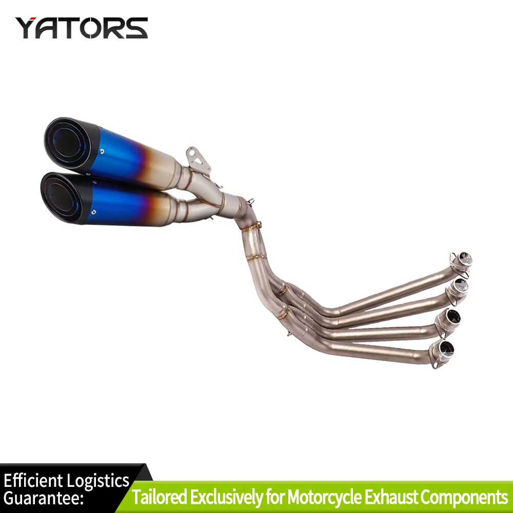 

Выхлопные системы для Honda CBR650R CBR650F 2014-2024 CB650R, полная система, насадки для выхлопных газов, коллекторная труба, выхлопные трубы