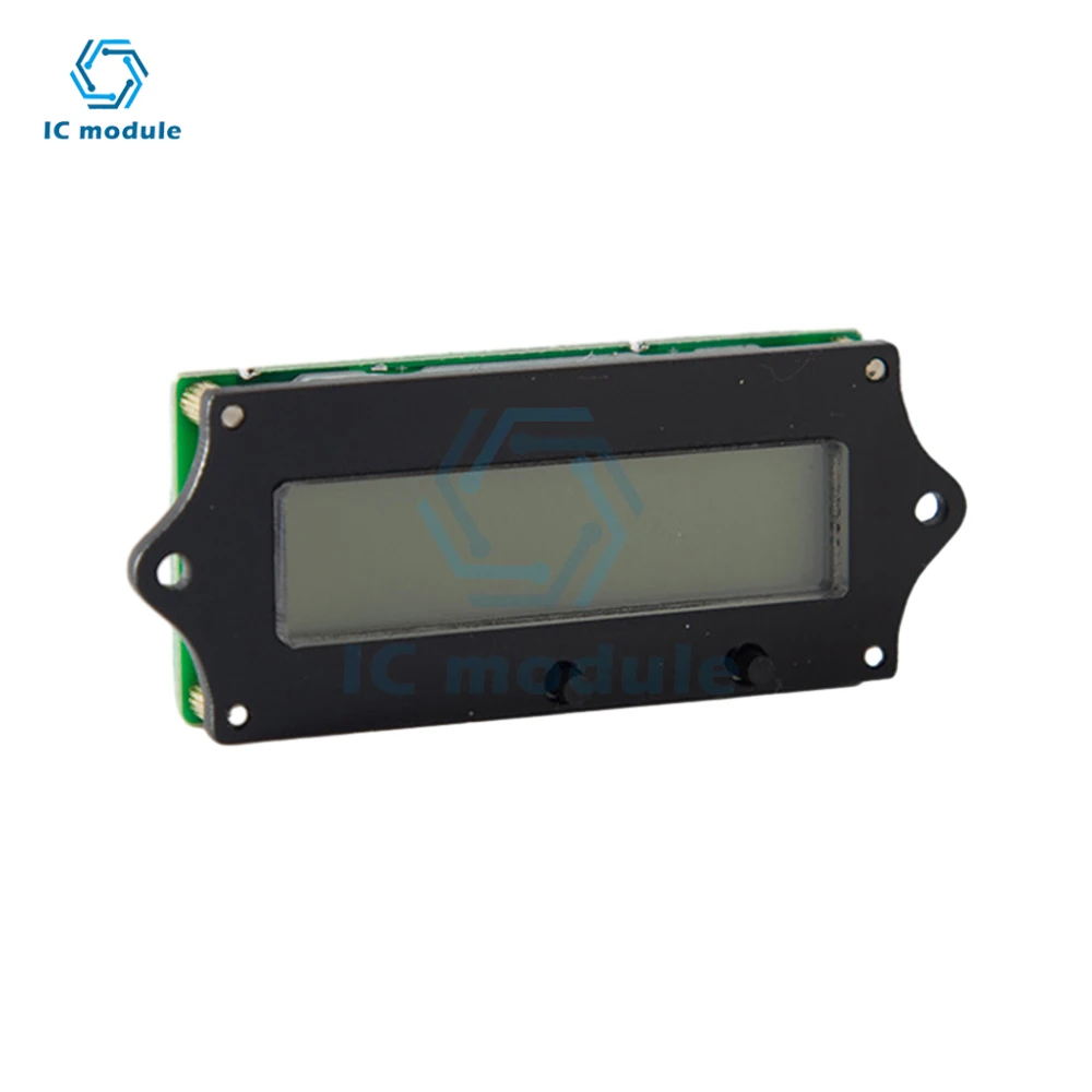 Indicador de capacidad de la batería de plomo ácido LY6W, medidor de pantalla LCD azul, Detector de nivel de potencia de la batería de litio,