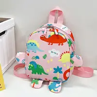 Children Schoolbag Kids Backpacks Kindergarten Animal Cartoon Dinosaur Nylon Backpack for Boy Girl School Small Kawaii Bags 3