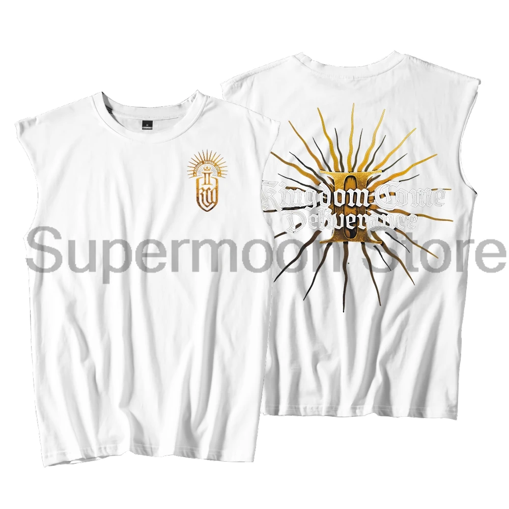 المملكة تعال Deliveryance II Game Merch تانك القمم الصيف بلا أكمام سترة رياضية للصالة الرياضية النساء الرجال Harajuku ملابس رياضية في الهواء الطلق