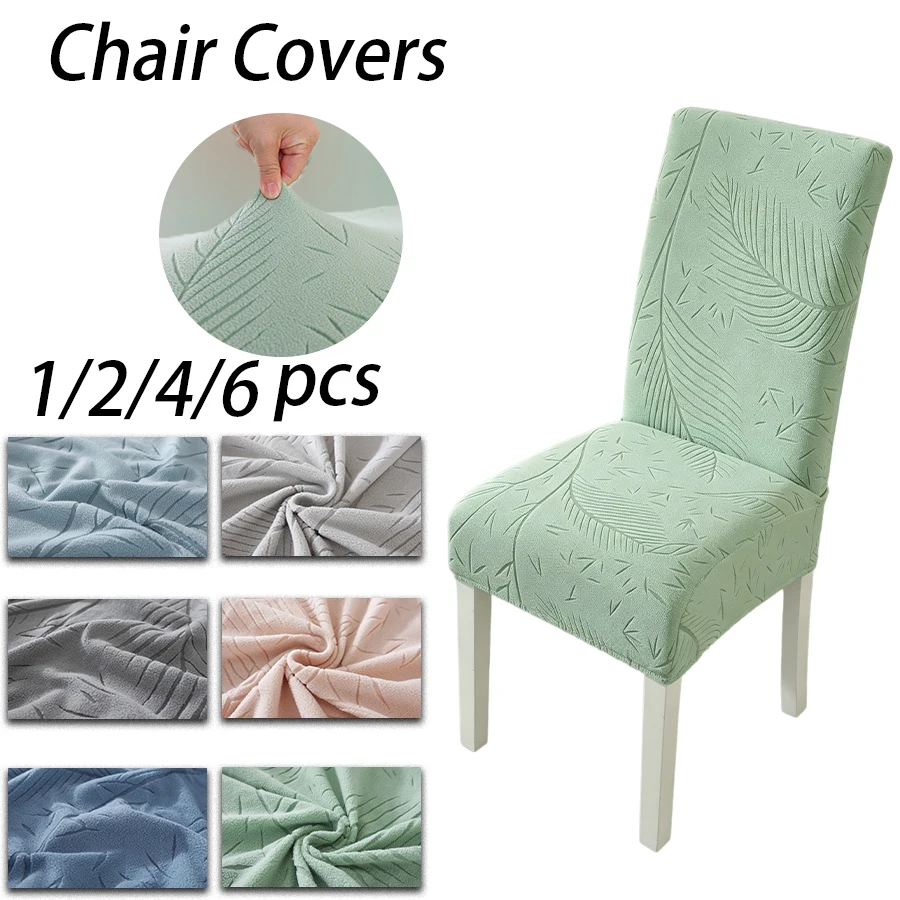 Universal Elastic Chair Covers All-Season Retractable Stain-Resistant for Home Dining Room And Office Use