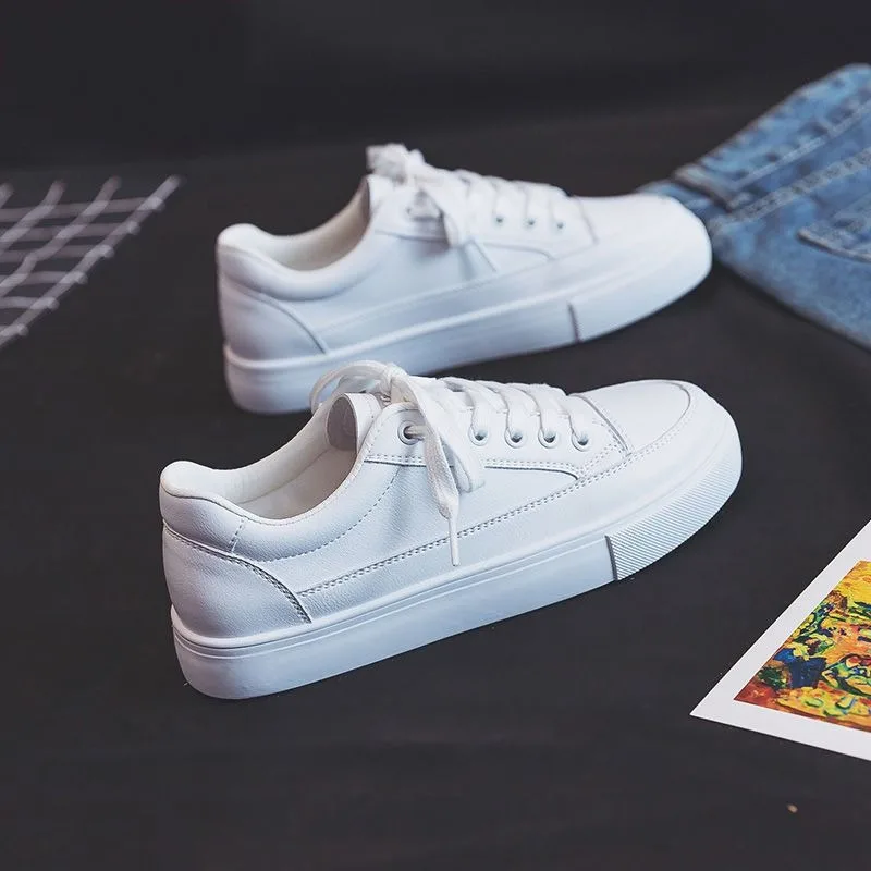 2025 Новые белые туфли для женщин, весенняя многофункциональная спортивная модная обувь