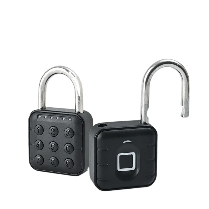 

Waterproof Smart Fingerprint Padlock Locker Dormitory Anti-theft Padlock Keyless Security Protect Electronic Unlock for Luggage