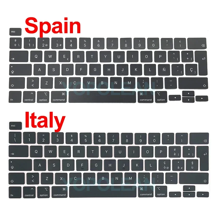 New Laptop A2141 A2289 A2251 Key Keycaps Keys Cap Keyboards