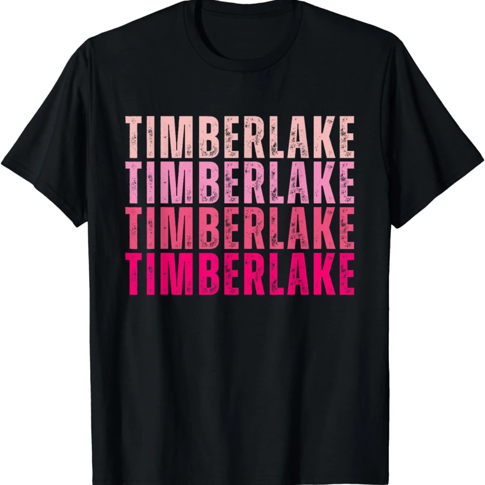 men clothing Timberlake Personalized Name I Love Timberlake Vintage T-Shirt tops