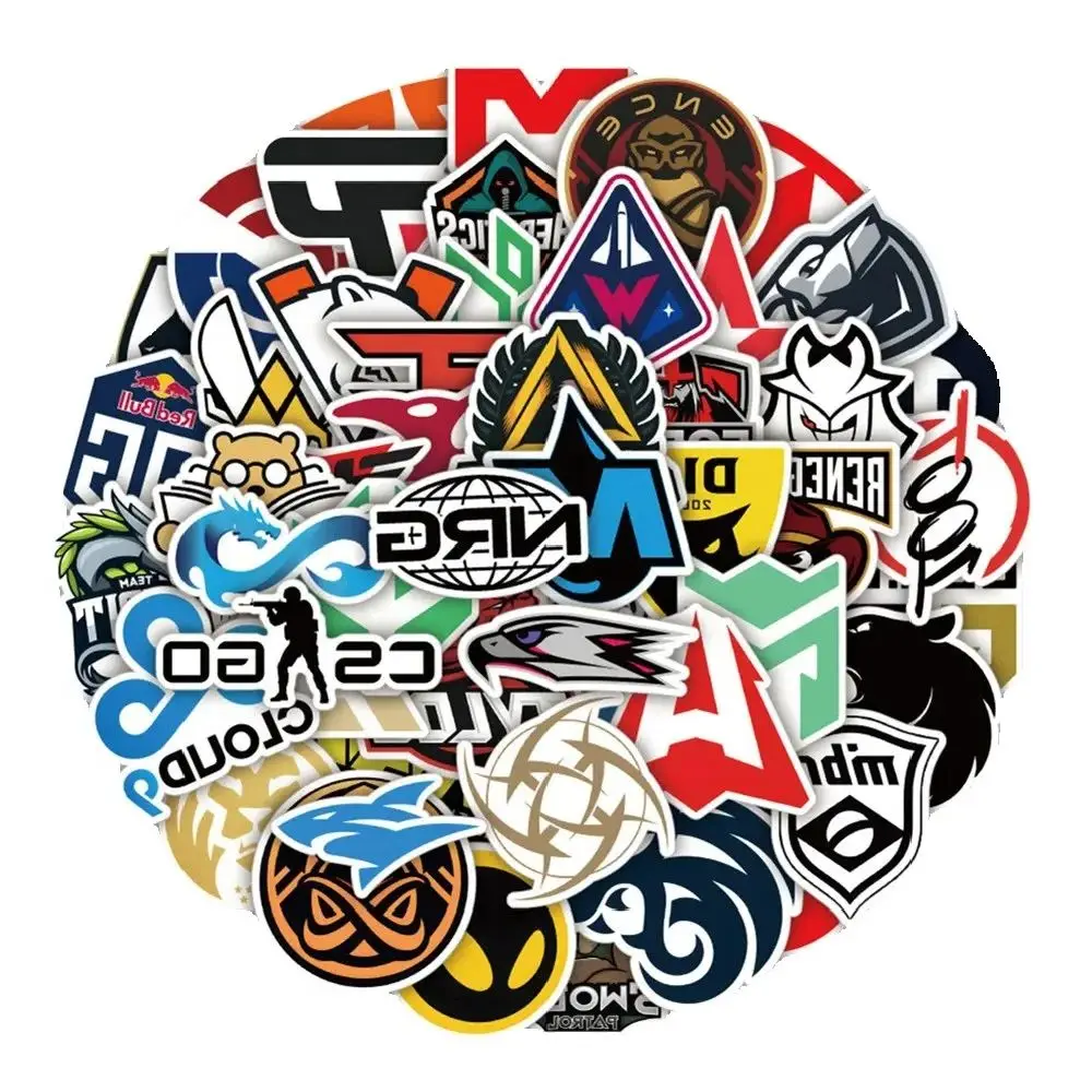 50 SZTUK Nowe Naklejki Graffiti z Gry Strzelanki CSGO na Zabawki, Laptopa, iPada, Deskorolkę, Prezent