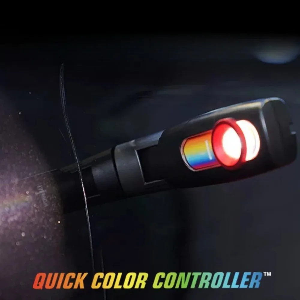 WL4111S car polishing flaw detection light rechargeable COB multi color temperature auto repair magnet work light