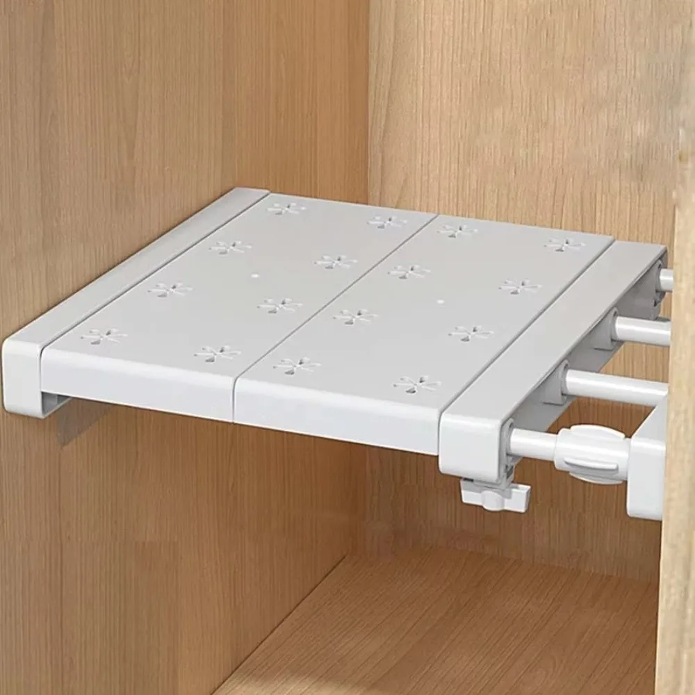 Organizer Punch-free Expandable Divider Wall Mounted Stackable Retractable Layers Board Adjustable Cabinet Holders Kitchen