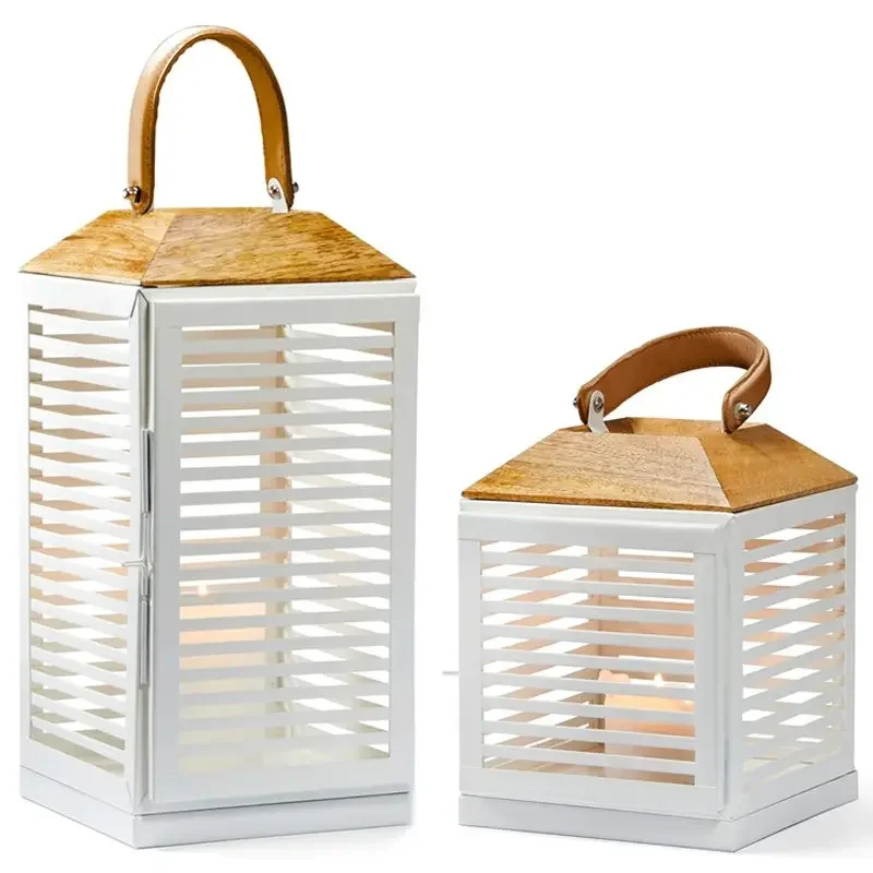 Creative lantern candlestick candlelight dinner villa model room decoration ornament