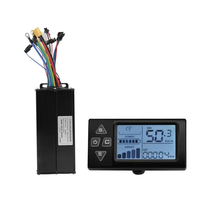 KYCOR-Brushless Motor Drive Controller S861 36V 48V 52V 40A 1500W 2000W Color LCD Kit For Mountain E-Bike Scooter Repair