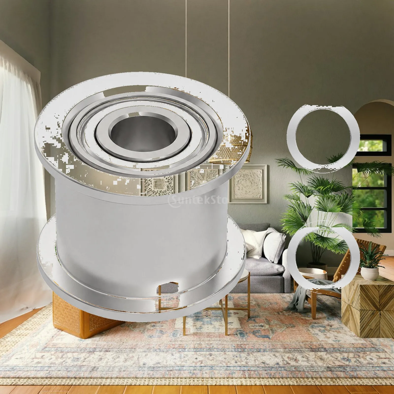 Compact 3D Printer Belt Wheel Bearing 14.4mm Height 11.4mm for A1 Mini Additive Machine Motion System Part
