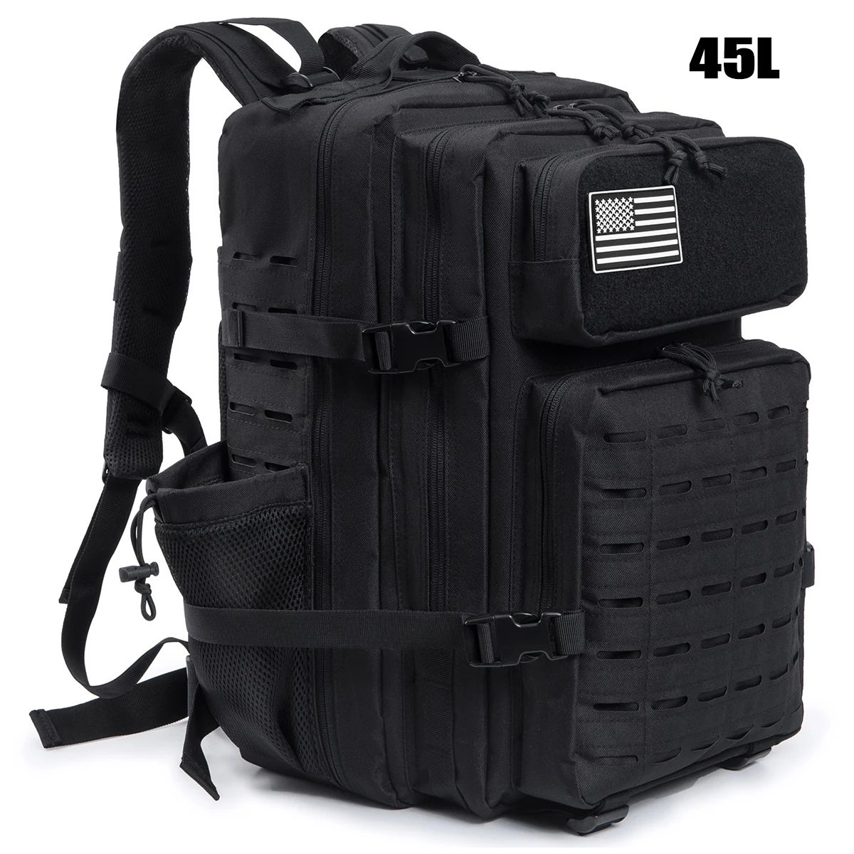 حقيبة ظهر للرحلات سعة 25 لترًا/45 لترًا، مناسبة للسفر والرياضة والاستخدام اليومي. ينطبق على التخييم والرياضات الخارجية والأنشطة اليومية
