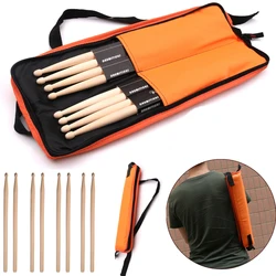 1pc Trommel Stick Tasche Schulter Verdickt Tragbare Drum Stick Tasche 600D Oxford Wasserdichte Trommel Stick Tasche Angepasst Logo für studenten