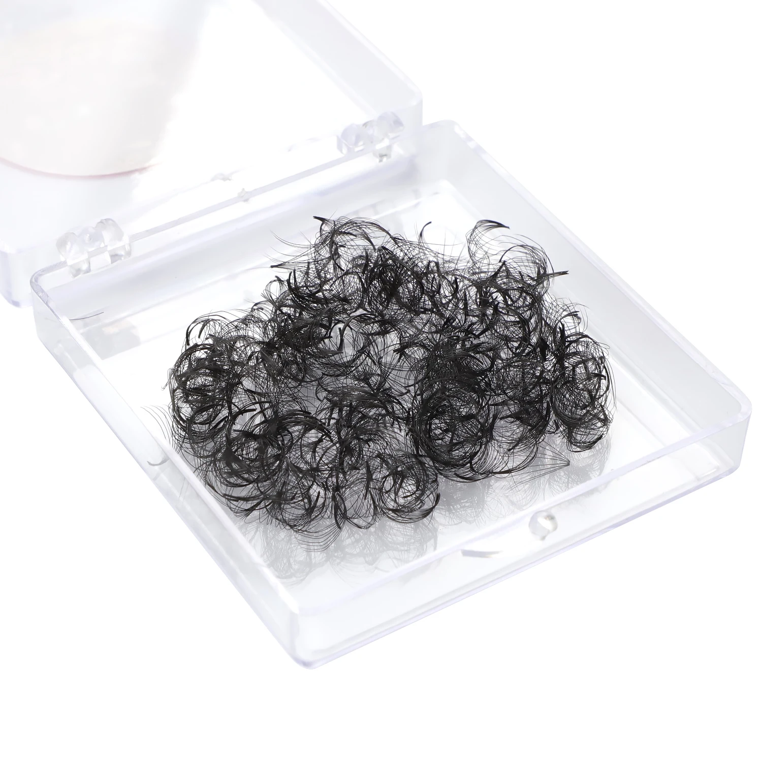 TDANCE 500 Fächerwimpern mit spitzer Basis, lose vorgefertigte Volumenwimpern, Mega 5D 6D 8D 10D 12D 14D, vorgefertigte Wimpern mit mittlerem Stiel und scharfer Form – Detail 5