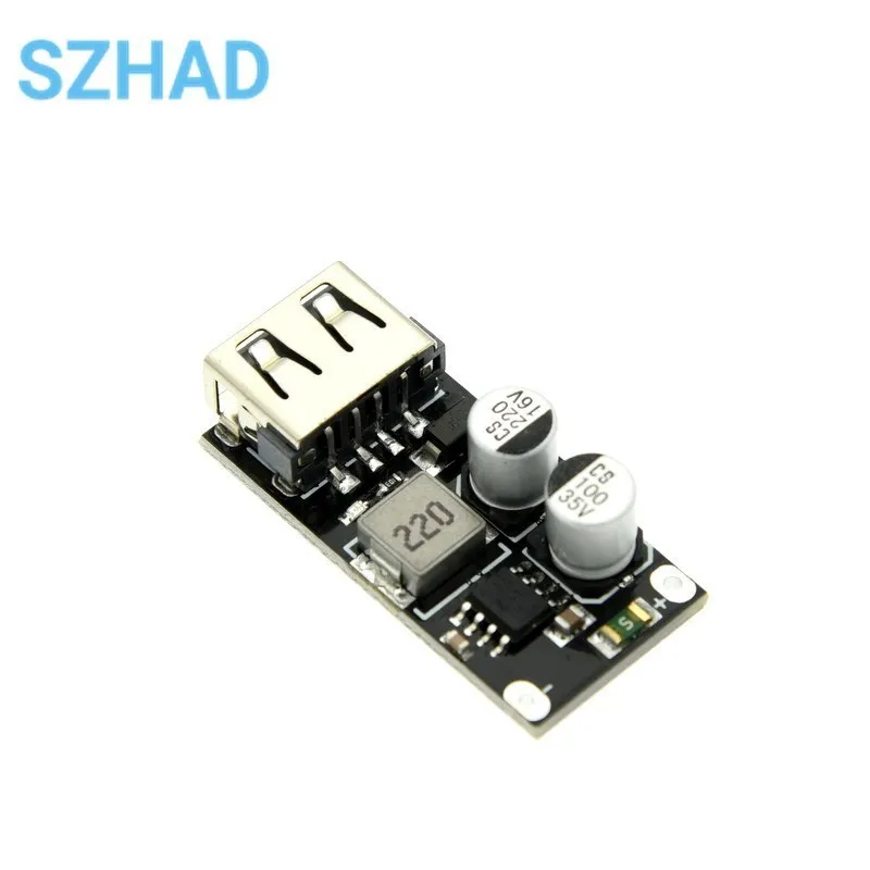 USB QC3.0 QC2.0 USB DC-DC Buck Converter Charging Step Down Module 6-32V 9V 12V 24V to Fast Quick Charger Circuit Board 5V