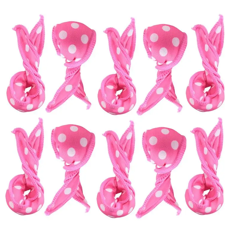ABUL-10PCS Magic Curler Hair Rollers Night Sleep Wave Point Foam Hair Curler Rollers Flexible Soft Pillow Hair Rollers DIY Spong