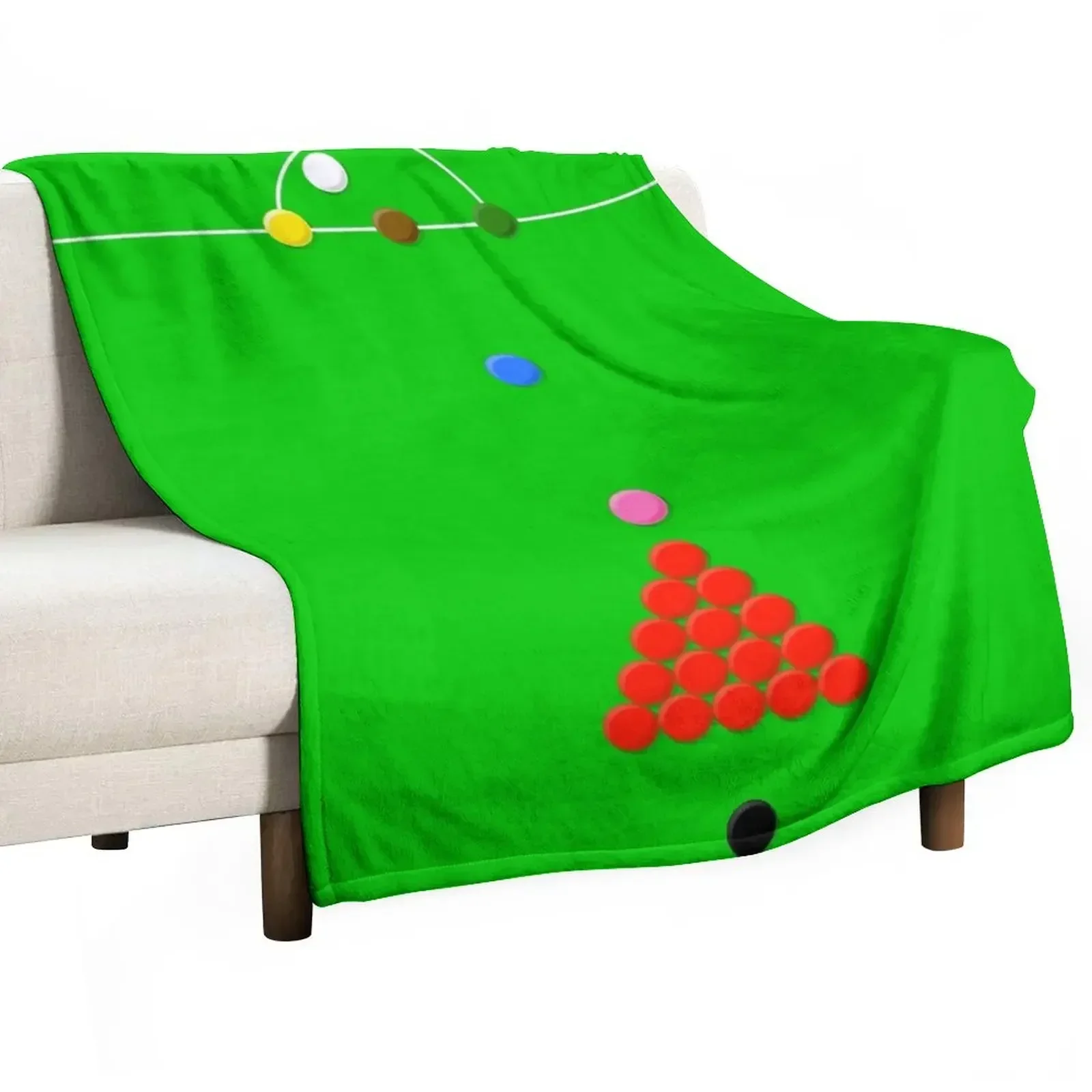 

Snooker Table Graphic Print Throw Blanket Blankets For Bed Quilt Blankets